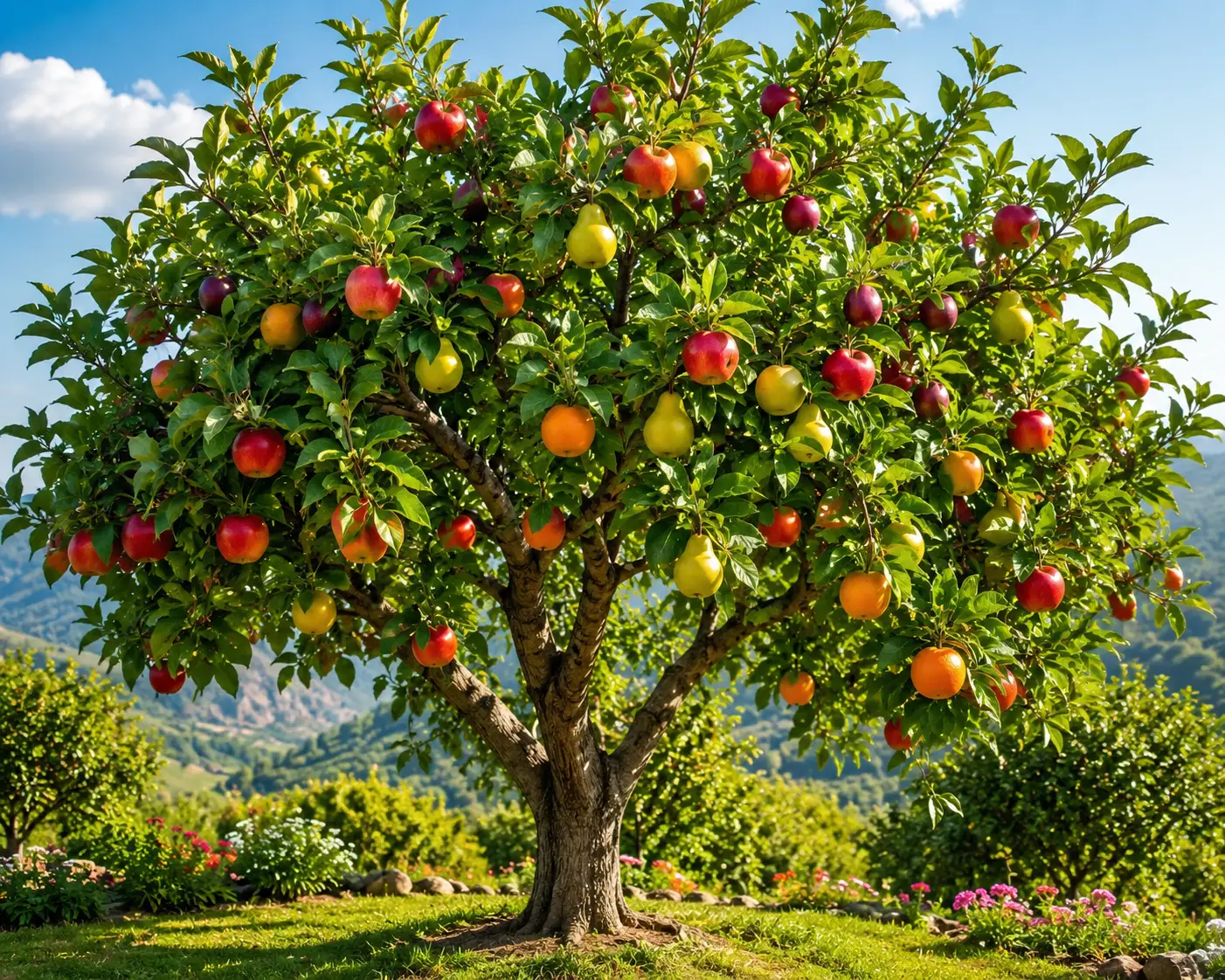 arbol de frutas